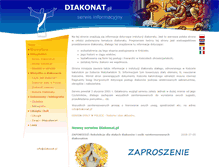 Tablet Screenshot of diakonat.pl