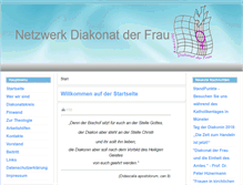Tablet Screenshot of diakonat.de